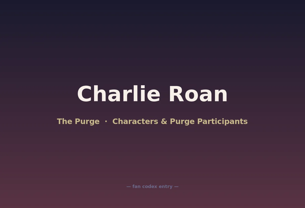 Charlie Roan