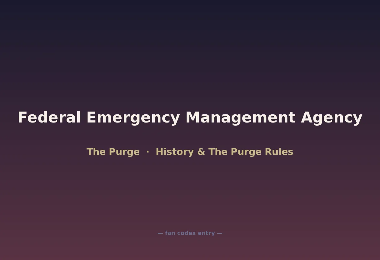 Federal Emergency Management Agency