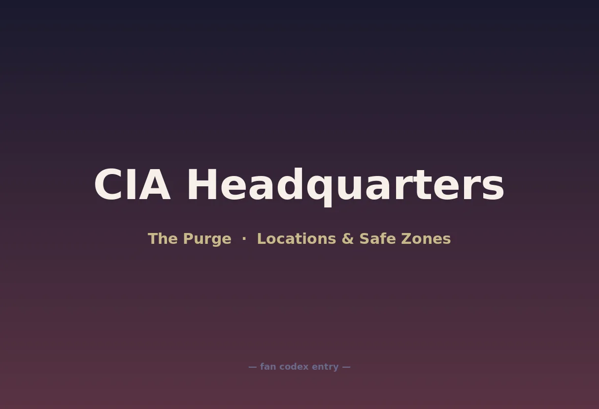 CIA Headquarters
